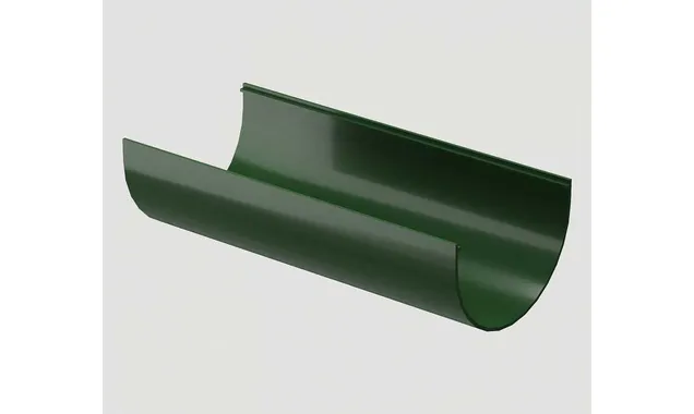 Желоб водосточный 3 м STANDARD, зелёный