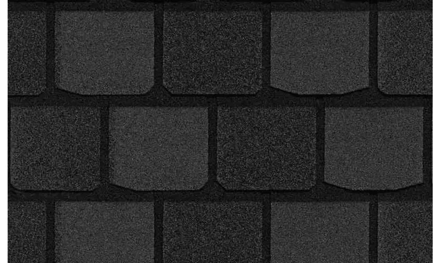 Гибкая черепица CertainTeed Highland Slate Black Granite