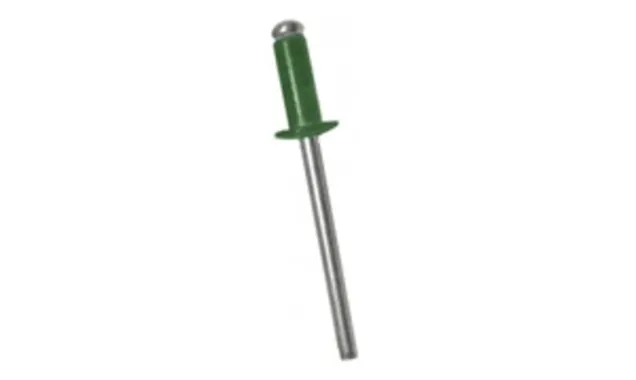 Заклёпка вытяжная Daxmer 4,0х10 RAL 6029 (10х1000 шт) ал/ст
