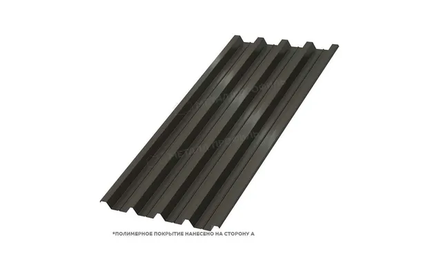 Профлист Металл Профиль Н60 0.5 NormanMP RR 32 Темно-коричневый B
