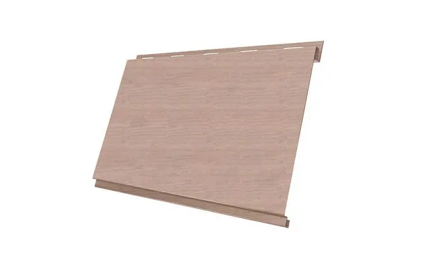 Металлический сайдинг Grand Line Вертикаль 0.45 мм classic Print Elite с пленкой White Wood