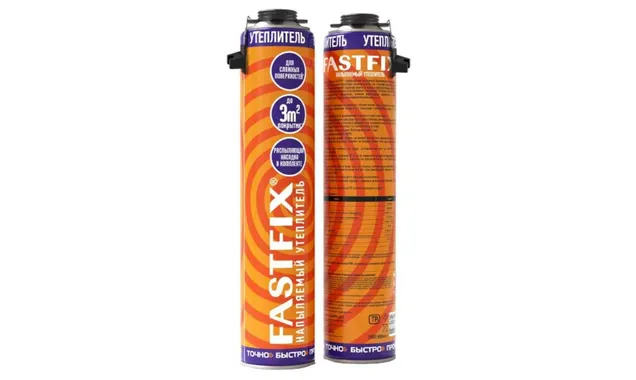 Утеплитель напыляемый Пеноплэкс Fastfix 850 мл