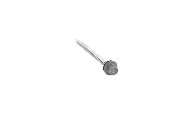 Саморез кровельный Daxmer 4.8х29 RAL 7004 (100) сверло №1