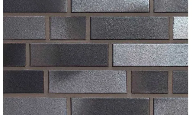 Клинкерная плитка ручной формовки Feldhaus Klinker NF 14 R518 geo platinum liso 240х71х14 мм