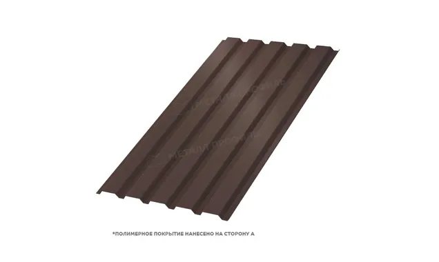 Профлист Металл Профиль МП35 0.45 VikingMP® RR 32 Темно-коричневый B