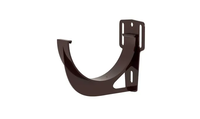 Кронштейн желоба slider ПВХ Grand Line коричневый (RR 32)