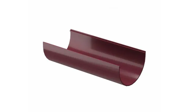 Желоб водосточный 3 м STANDARD, красный