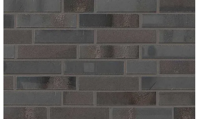 Клинкерная плитка Stroeher Brickwerk 650 eisenschwarz 240х52х12 мм