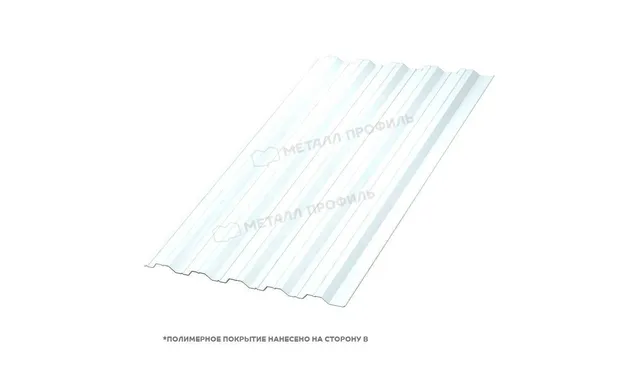 Профлист Металл Профиль HC35 0.9 Полиэстер RAL 9003 Белый B