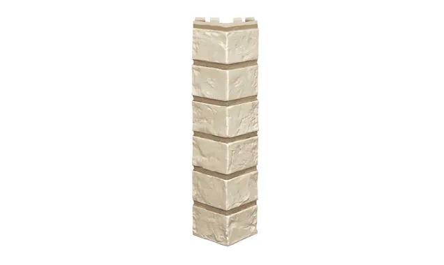 Наружный угол Vilo Brick Ivory с фугой