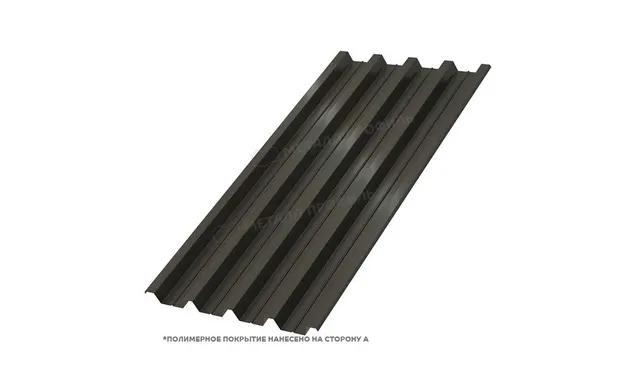 Профлист Металл Профиль Н60 0.5 PURMAN® RR 32 Темно-коричневый A