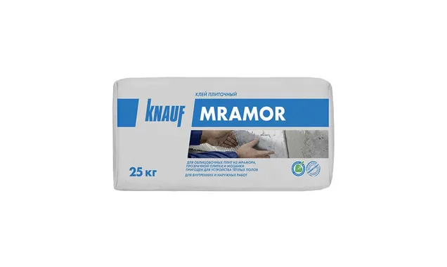 Клей плиточный белый КНАУФ-Мрамор 25 кг
