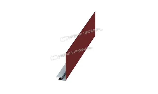 Планка карнизного свеса сложная 185х50х2000 NormanMP (ПЭ-01-3020-0.5)