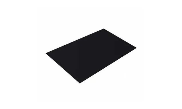 Плоский лист 0,45 Drap RAL 9005 черный