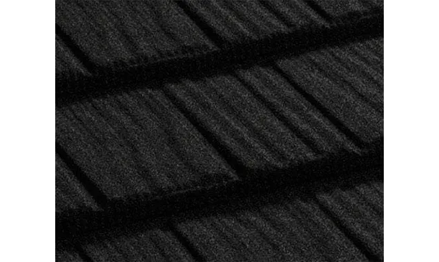Композитная черепица Gerard Shake, 1250x371мм, deep black