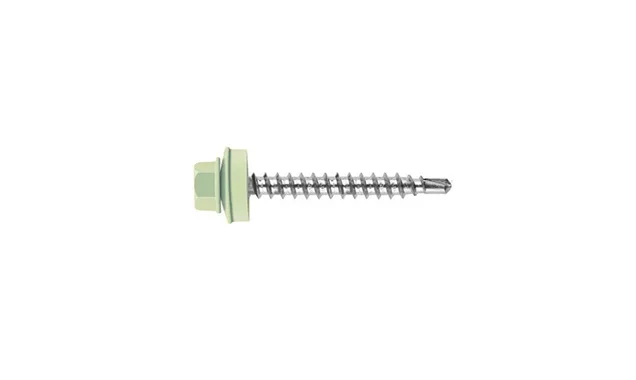 Саморез кровельный Daxmer 4,8х50 RAL 7047 (150) сверло №1