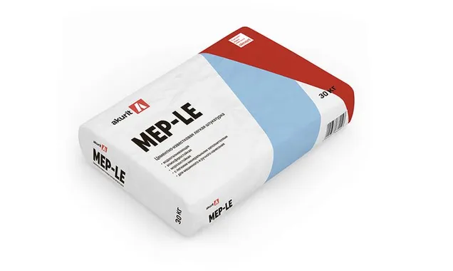 Известково-цементная штукатурка с перлитом akurit MEP-LE, 30 кг