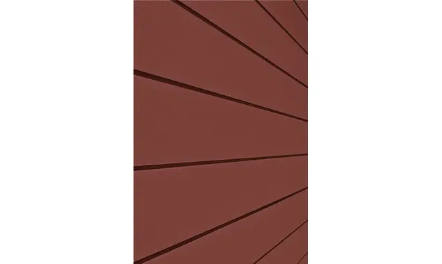 Фиброцементный сайдинг Cedral Click Smooth (гладкий) Красная земля
