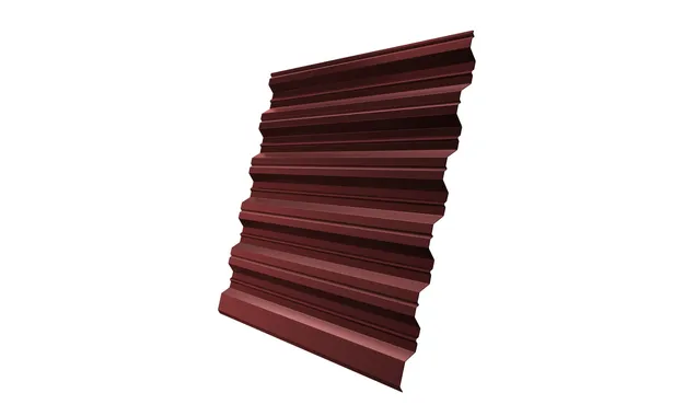 Профлист Grand Line HC35R 0.5 GreenCoat Pural BT, matt RR 29 Красный
