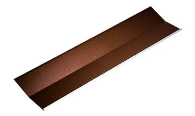 Ендова Метротайл (Metrotile), цвет бургундия, 1355х360 мм