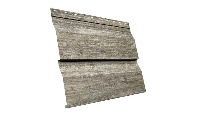 Металлический сайдинг Grand Line Корабельная Доска XL 0.45 мм Print Elite Nordic Wood
