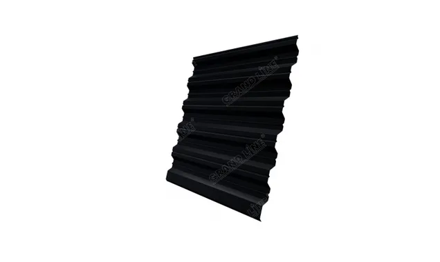 Профлист Grand Line HC35R 0.45 Drap RAL 9005 Черный