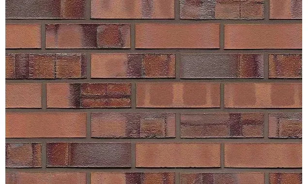 Кирпич клинкерный Muhr 13 Rotbraun nuanciert Fuss. Bes. гладкий, 240х55х71 мм