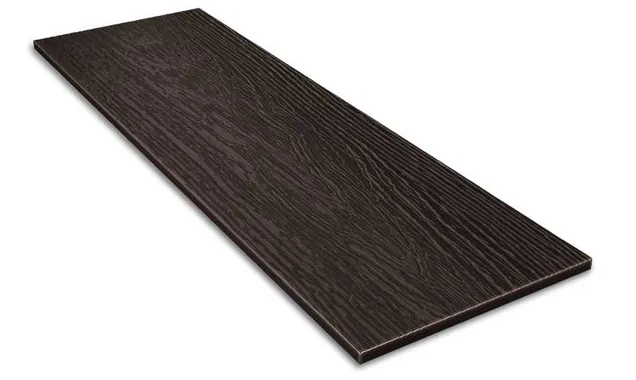 Фиброцементный сайдинг Decover RAL 8017 Brown 8х190х3600