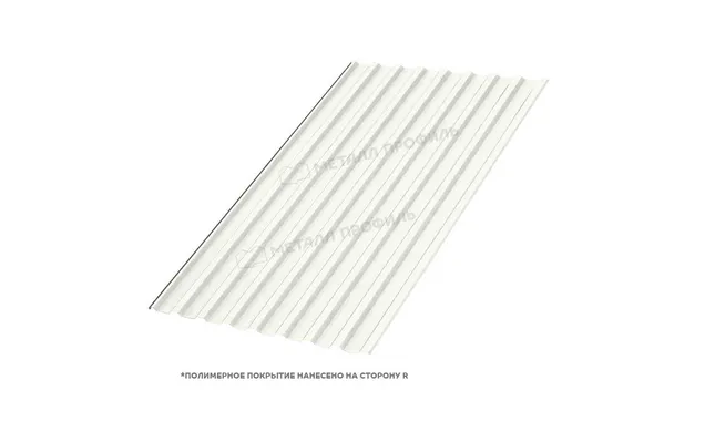 Профлист Металл Профиль МП20 0.5 PURMAN® RAL 9010 Чистый белый R