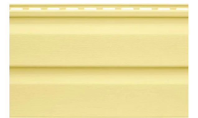 Виниловый сайдинг Альта-Профиль КАНАДА ПЛЮС Желтый 3660x230x1.1