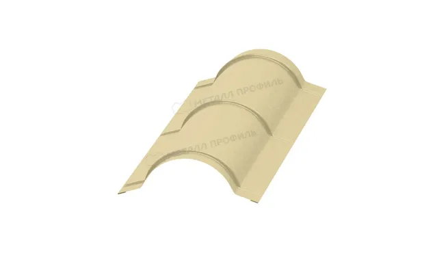 Планка конька круглого R110х2000 (ПЭ-01-1014-0.45)