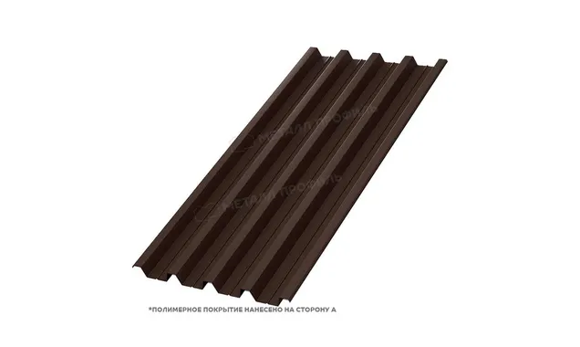 Профлист Металл Профиль Н60 0.5 VikingMP® E RAL 8017 Коричневый шоколад A