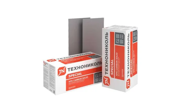 Экструдированный пенополистирол Технониколь XPS CARBON SOLID ТИП Б 50х580х1180