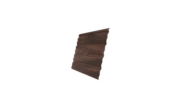 Профлист Grand Line C20В 0.45 Print Elite с пленкой Chestnut wood
