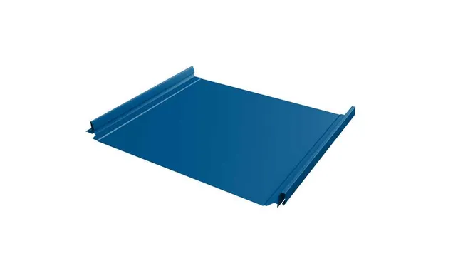 Фальцевая кровля Кликфальц Pro Grand Line 0,5 Satin RAL 5005 Сигнальный Синий
