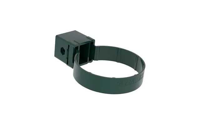 Хомут трубы Kliker ПВХ Grand Line Premium зелёный (инд.упак.) (RAL 6005)