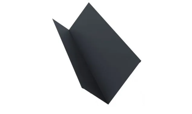 Планка примыкания 90х140 0,5 Satin Мatt RAL 7016 антрацитово-серый