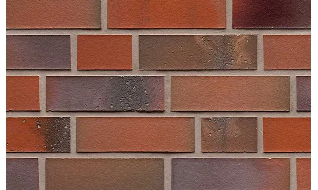 Клинкерная плитка ручной формовки Feldhaus Klinker NF 14 R580 salina carmesi colori 240х71х14 мм