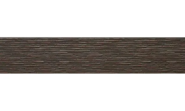 Фасадная панель KMEW NW4699U под камень Dark Brown 16 мм
