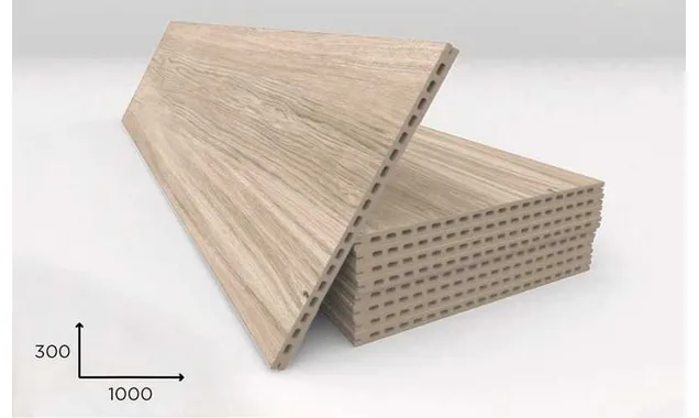 Керамогранитная плита FAVEKER GA20 для НФС, Ordesa Beige, 1000*300*20 мм