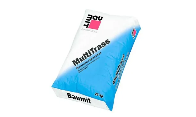 Ремонтная шпатлевка Baumit MultiTrass 25 кг