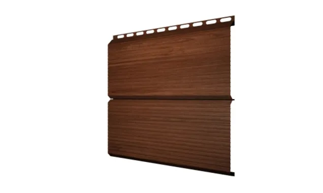 Металлический сайдинг Grand Line ЭкоБрус 0.45 мм Print Elite Rowan