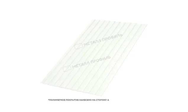 Профлист Металл Профиль C8 0.4 Полиэстер RAL 9003 Белый A