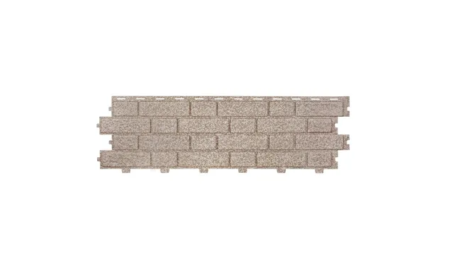 Сайдинг Tecos Brickwork Кирпич Сильвер 1.5х350х1140