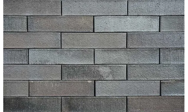 Кирпич клинкерный полнотелый Muhr 15 Schwarz-bunt Edelglanz Rauhstrich шероховатый, 210х100х50 мм