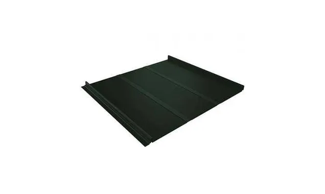Фальцевая кровля Кликфальц Grand Line 0,5 GreenCoat Pural BT, matt RR 11 Темно-Зеленый Зелень