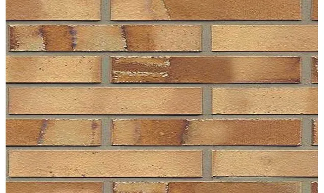 Кирпич клинкерный Muhr 06 S Hellbraun-bunt Spezial гладкий, 290х90х40 мм