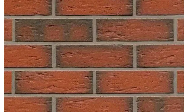 Клинкерная плитка ручной формовки Feldhaus Klinker NF 14 R343 ardor senso 240х71х14 мм