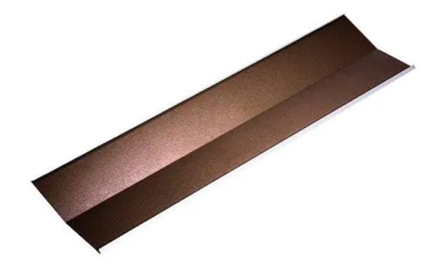 Ендова Метротайл (Metrotile), цвет цедар-браун, 1355х360 мм