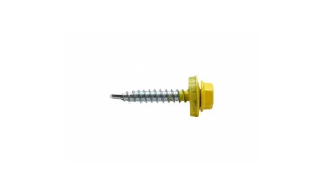 Саморез кровельный Daxmer 4,8х29 RAL 1016 (250) сверло №1